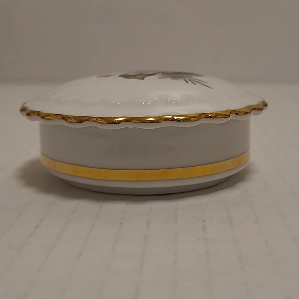Vintage Gloria Fine Porcelain Trinket Dish Bayreuth West Germany